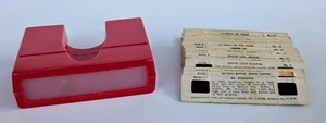 1950 3-D Stereo Viewer w/ 20 Bi-Lingual English & French Slides - Picture 1 of 9