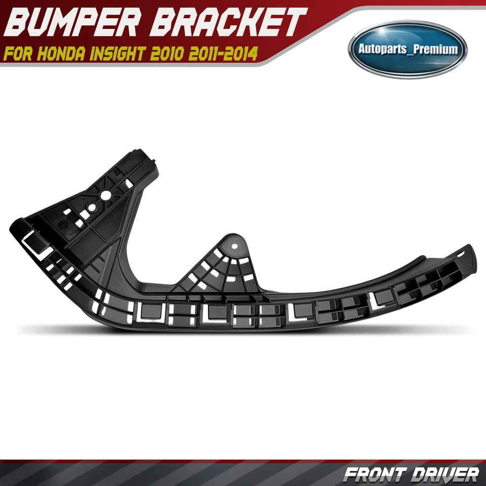 Soporte de parachoques de plástico del lado del conductor delantero para Honda Insight 2010-2014 71190TM8A01 Foto 1 de 4