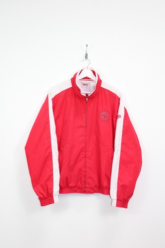 NIKE ANNI 90 VINTAGE SUPREME COURT JIM CORRIERE TUTA TENNIS TOP GIACCA:MEDIA