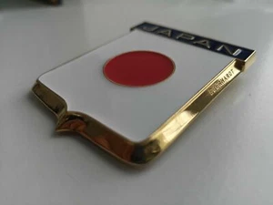 JAPAN Vintage Badge JDM compatible with NISSAN DATSUN TOYOTA MITSUBISHI SUBARU - Picture 1 of 12