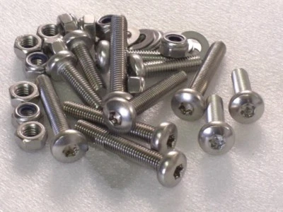 Tornillos de perno para puerta trasera de safari Land Rover Defender 90/110 acero inoxidable TORX T45  Foto 1 de 3