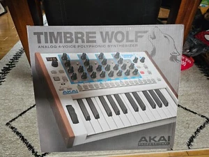AKAI Timbre Wolf Analog 4 voice Polyphonic Synthesizer New Unopened - Picture 1 of 16