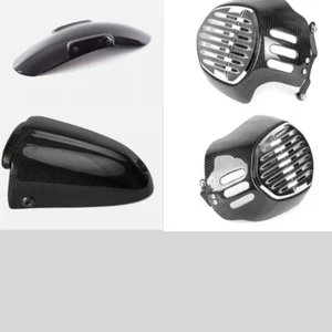 For BMW R NINET R9T Carbon Fiber Cylinder Head & Rear Seat &  Front Fender - Picture 1 of 1