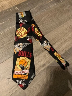 Corbata vintage NBA Chicago Bulls estilos RM Foto 1 de 4