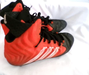 Botines de fútbol Adidas para hombre talla 11 zapatos naranja/negro 109149297 - Imagen 1 de 7