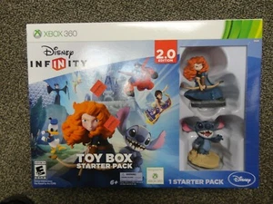 Disney Infinity 2.0 Toy Box Starter Pack XBOX 360 Brave Merida & Stitch Bundle - Picture 1 of 2