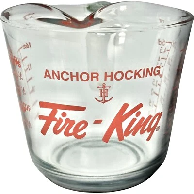 Anchor Hocking Fire King Glass Measuring Cup 2-cup NEW - READ - Image 1 of 4