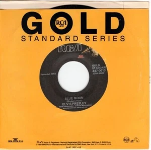Elvis Presley - Blue Moon / Just Because reissue 7" 45 - Imagen 1 de 24