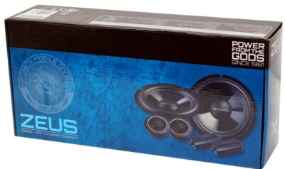 Par de sistemas de altavoces Component Hifonics Zeus 6,5" 2 vías de audio para automóvil 400 W | ZS65C Foto 1 de 4
