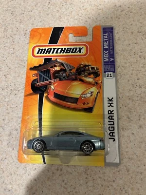Matchbox Jaguar XK azul claro #21 (2007) escala 1:64 Foto 1 de 3