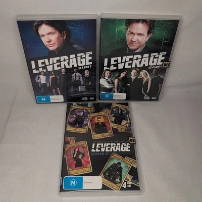 Apalancamiento - Temporada 3 y 4 y 5 - DVD - Serie de TV - 2013 - Región 4 - 12 Discos Foto 1 de 4