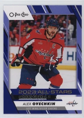 2023-24 O-Pee-Chee All-Star Blue Border Alex Ovechkin #503 - Image 1 of 2