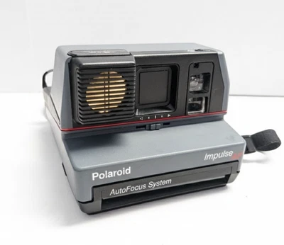 Polaroid Impulse AF fotocamera pellicola istantanea sistema di messa a fuoco automatica 600 - testata funzionante - Immagine 1 di 4