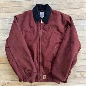Vintage Carhartt Sante Fe Jacket Large reg j14 CLY Y2k vtg workwear - Bild 1 von 6