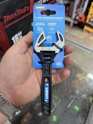 Hart 6'' Pro Adjustable Wrench -Brand New! - Image 1 of 2