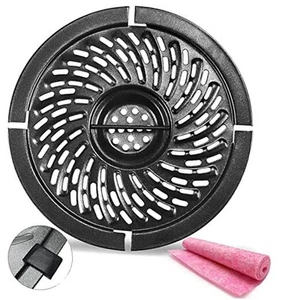 Air Fryer Replacement Parts, 2QT Round Non-Stick Air Fryer Grill Pan Tray Rack - Picture 1 of 8