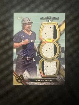 2024 Corbin Carroll Triple Threads All star game patch /9 - Image 1 of 4