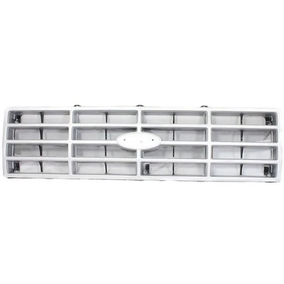 Grille For 1982-1986 Ford F-150 F-250 F-350 Bronco 82-83 F-100 Silver with Black Foto 1 de 4