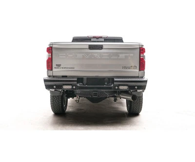 FAB FOURS CH99-T1250-1 REAR BLACK STEEL REPLACE BUMPER FOR SILVERADO Foto 1 de 4
