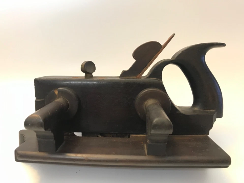 Avión arado antiguo J. Denison del siglo XIX *Alguno óxido 12" Foto 1 de 4