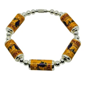 Unique BUCKFAST TONIC WINE BRACELET handmade CAN miniature GIFT BAG mini BUCKIE - Picture 1 of 1