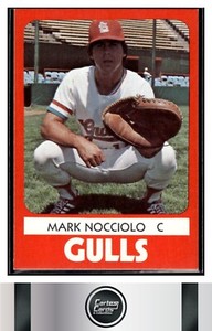 Mark Nocciolo 1980 TCMA Salt Lake City Gulls #5 California Angels