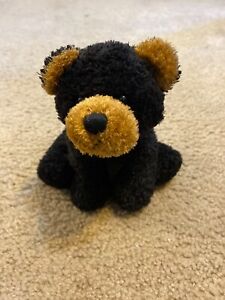 Ganz Heritage Collection Plush Black Bear Beanie Babies Bag Stuffed Animal Rocki
