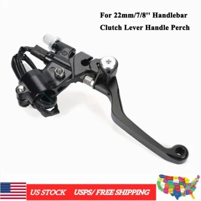 22mm/7/8" Left Handle Perch Clutch Lever For YAMAHA YZ80 YZ85 YZ250 TTR250 DT125 - Image 1 of 4