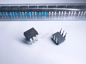 10 Stück TIL111 TIL111M Fairchild 1-Kanal Transistor Ausgang Optokoppler IC DIP-6 - Bild 1 von 3