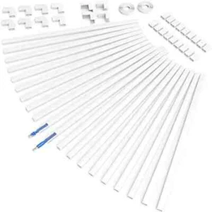 314 Inch Cord Cover Cable Raceway Kit Wall Cable Management for Home Office - Picture 1 of 1