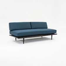 C. 1955 George Nelson for Herman Miller Sofa Daybed in New Blue Kvadrat Fabric