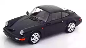 NOREV 187324 Porsche 911 (964) Carrera 4 Coupe 1990 - dark blue with 1/18 - Picture 1 of 1