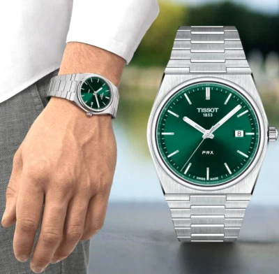 Tissot PRX Orologio Uomo T137.410.11.091.00 2 Anni Garanzia OFFERTA SPECIALE - Immagine 1 di 2