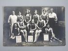 Postcard, Early 1900s Photo Female Swimmers Life Saver Awards Crawley?- Grade VG