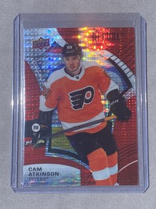 Cam Atkinson 2021-22 Upper Deck Allure Red Rainbow #56 Philadelphia Flyers