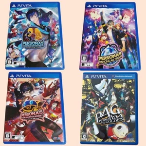 PS Vita Game Soft Persona 3 4 5 Dancing Moon Star All Night Golden PlayStation  - Picture 1 of 9