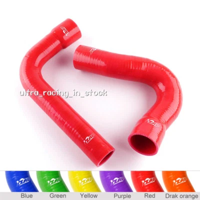 Manguera de radiador de silicona roja para Ford Mustang 1967-1970/Falcon/Fairlane 428Cu Foto 1 de 4