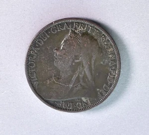 1898 ~ Great Britain ~ One Penny ~ Queen Victoria ~ *L972 - Picture 1 of 3