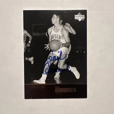 2010 UD Ultimate Collection Autograph Signed Gail Goodrich #AL-11 Auto HOF UCLA - Image 1 of 4