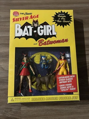 DC Direct the Classic Silver Age Batgirl Batwoman Batmite Batman Set - Image 1 of 2