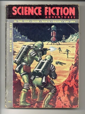 Science Fiction Adventures Pulp Vol. 1 #3 VG 1953 - Image 1 of 3