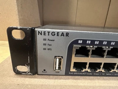 Used NETGEAR M4100-50G ProSafe 50-port Gigabit L2+ Managed Switch - Image 1 of 4