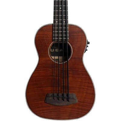 Kala U-Bass 异国情调桃花心木原声电贝司吉他 - 自然色 — 第 1/4 张图片