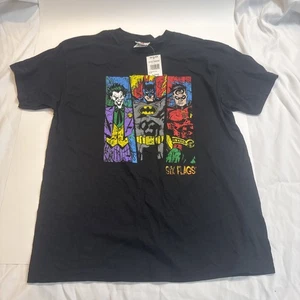 Six Flags DC SF Batman T-Shirt schwarz Größe XL - Bild 1 von 14
