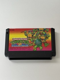 Teenage Mutant Ninja Turtles 2 Manhattan Project Nintendo Famicom from Japan