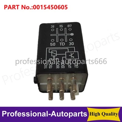 Fuel Pump Relay 0015450605 Fit For Mercedes Benz 380SL 450SL 450SLC 450SEL - Image 1 of 4