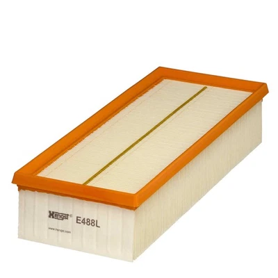 Luftfilter-Einsatz 344-135mm HENGST FILTER passend für u.a. VW TIGUAN - Bild 1 von 4