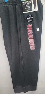 Hurley Embroidered Logo X20-DRI Solar Joggers Pants Black Sz 8 NEW - Picture 1 of 9