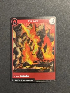 2025 Metazoo Flame Aura - Holo Alpha Promo - ADF 015/015 Metatwo TCG - Picture 1 of 3