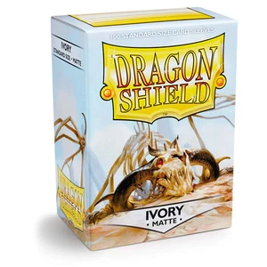 Dragon Shield - Matte Standard Size Sleeves 100pk - Ivory - Bild 1 von 2